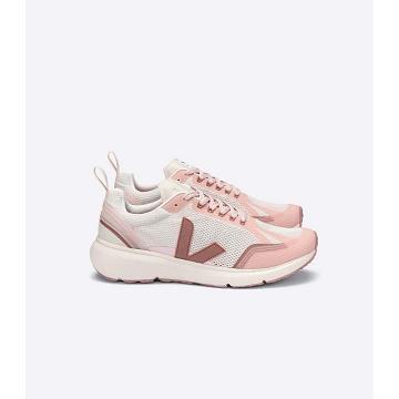 Veja CONDOR 2 ALVEOMESH Sko Dame Beige/Pink | NO 497PJJ